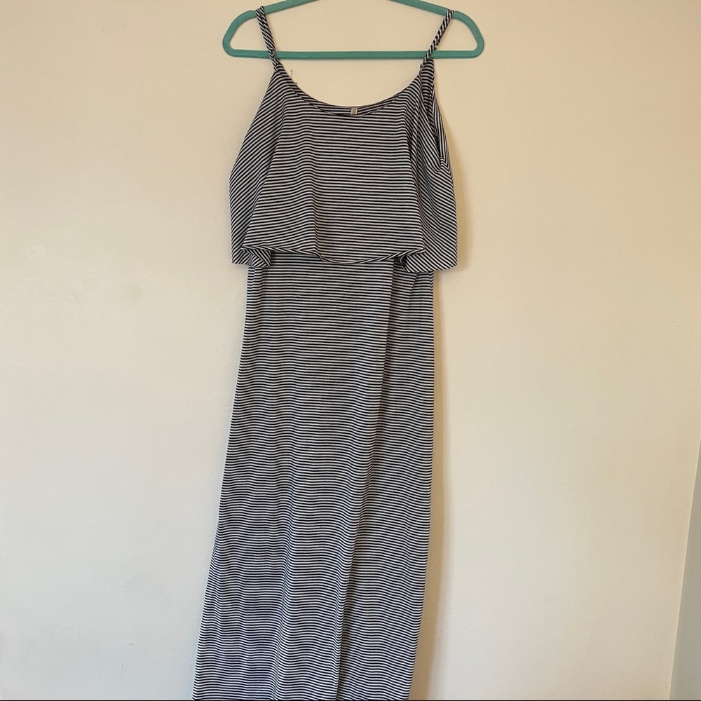 Striped Maxi